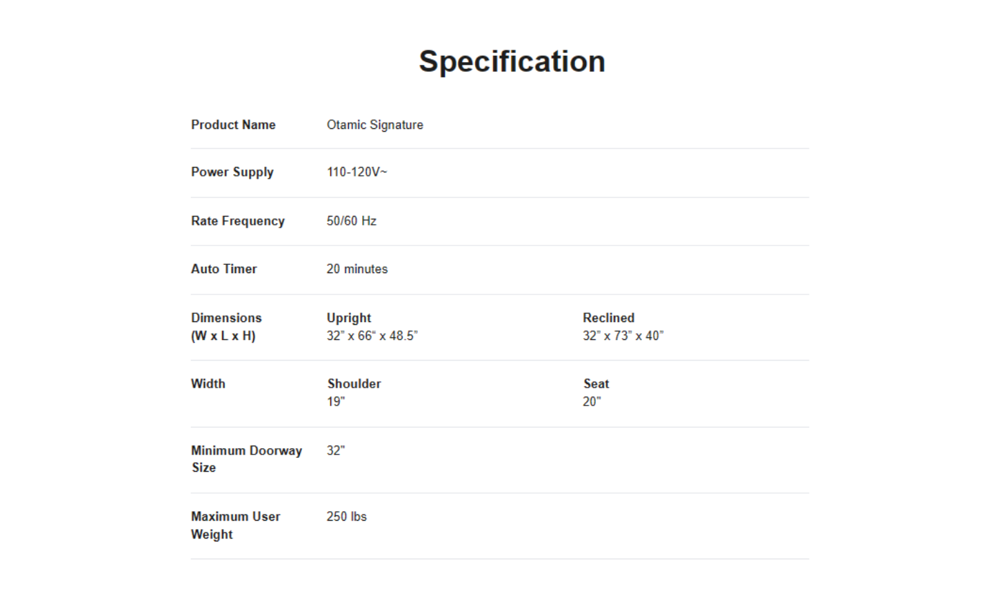 Otamic Pro 3D Signature